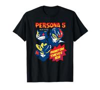 Persona 5 Comic Illustration Phantom Thieves RPG Gamer T-Shirt