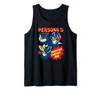Persona 5 Comic Illustration Phantom Thieves RPG Gamer Tank Top