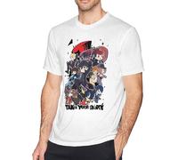Persona 5 Men's Crew Neck t-Shirt Cool Short Sleeve Classic Tee Big Size Clothing White(Small)