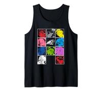 Persona 5 Royal Pop Art Colorful Character Grid Video Game Tank Top