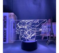 Persona 5 Sumire Yoshizawa Led Night Light for Bedroom Decor Night Light Birthday Gift Anime 3D Lamp - 7 Colors