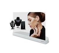 PERSONA 55” Transparent OLED Touch Screen TV | Multi-Touch Display with Android OS, AR Anti-Reflective Panel, and 4K Visual Overlay for Retail, Exhibitions, Airports, and Museums