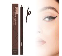 Persona Eyeliner Pencil Waterproof, 24 Hr Waterproof Eyeliner Duo Sharpenable Eye Pencil, No Smudging, Fading, Smooth and Easy to Color, 2 in 1 Eye Liner and Eyebrow Pencils(Brown)