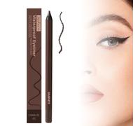 Persona Eyeliner Pencil Waterproof, 24 Hr Waterproof Eyeliner Duo Sharpenable Eye Pencil, No Smudging, Fading, Smooth and Easy to Color, 2 in 1 Eye Liner and Eyebrow Pencils(Craphite)