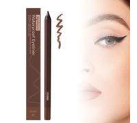Persona Eyeliner Pencil Waterproof, 24 Hr Waterproof Eyeliner Duo Sharpenable Eye Pencil, No Smudging, Fading, Smooth and Easy to Color, 2 in 1 Eye Liner and Eyebrow Pencils(Stone)