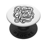 Persona Non Grata Latin Phrase Ancient Rome PopSockets Adhesive PopGrip