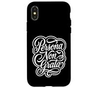 Persona Non Grata Latin Phrase Student Case for iPhone X/XS