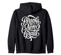 Persona Non Grata Latin Student Ancient Rome Zip Hoodie