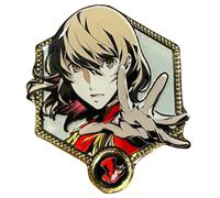 Persona x Zen Monkey Studios - Crow - Golden Series 2 Pin, Zinc, no gemstone
