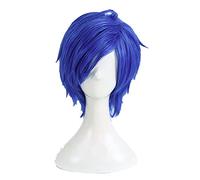 PERSONA3 Shin Megami Tensei Persona 3 Yuki Makoto Yuuki Cosplay Wig Short Heat Resistant Synthetic Hair Wig + Wig Cap