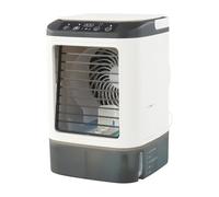 Personal Air Conditioner Fan | Humidifier and USB Blower for Desk | Portable LED Fan with 3 Speeds for Bedroom Garage Apartment