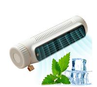 Personal Air Cooler Fan - Portable Air Conditioner, Rechargeable Desktop AC | Air Conditioner Fan with 3 Speeds and 360 Degree Rotation, USB Air Conditioner for Small