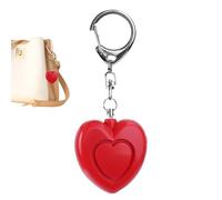 Personal Alarm, 125dB Heart Shaped Protection Device, Safety Keychain with Light, for Girls Women Kids Elderly Hiking Travel Parking Lot Evening