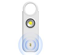 Personal Alarm for Defense, 135dB Rechargeable Keychain Alarm, Compact Personal Protection Devices with SOS LED Light for Outdoor Sports, Airplane Travel