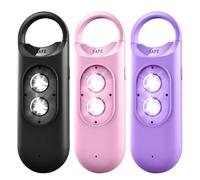 Personal Alarm for Self Defense - Security Siren | 130dB Security Alarm with Flash Light | For Seniors, Students, Women, Girls, Children - Safety At Night Outdoors, Portable No