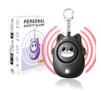 Personal Alarm for Women - 130dB Safe Sound with LED Strobe Light, Emergency Loud Siren Self-Defense Safety Alarm Keychain, Security Siren for Girls, Children, Elderly