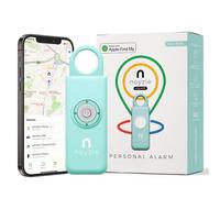 Personal Alarm for Women with GPS Tracker - Self Defence Keychain with Siren, Works with Apple Find My App, 130dB Loud Safety Alarm Sound, USB Rechargeable Bluetooth Key Finder (Cool Mint)