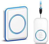 Personal Alarms for Elderly Call Bell for Elderly, 150 M Receiving range for Elderly, People with Disabilities and Elderly Patients