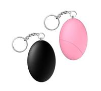 Personal Alarms for Women, 2 Pack 120dB Loud Personal Safety Alarm Keychain, Small Emergency Security Alarm with Keyring, Portable Protection Device for Women Girls Kids Elderly Dog Walkers