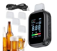 Personal Alcohol Tester - Accurate Alcohol Sensor, Lightweight Handheld Device, Historical Data Storage, Reliable Measurement Tool | Personal Safety Travel Car Outdoor Home Camping Hiking Drinking Con