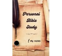Personal Bible Reading and Study. My notes.: Jehovah’s Witnesses notebook for daily Bible reading