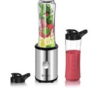 Personal Blender Smoothies Maker with 2 x 600ml Tritan Blending Bottles for Smoothie, Milkshake, Fruit Vegetables Drinks,350W