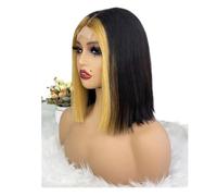 Personal Care 10 inch Bob Wig Human Hair 2x6 Lace Front Wigs Human Hair 250 Density For Black Women Hairs Extensions(Frontal Highlight)