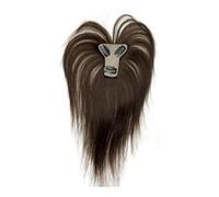 Personal Care 10 inch Hair Toppers for Women Human, Seamless Toppers with Bangs, 3D Cover Clip in Bangs Hairs Extensions for Daily Wear Hairs Extensions(Dark Brown)