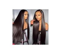 Personal Care 13x4 Lace Front Wig Human Hair 180 Density Straight Wiges Pre Plucked Glueless Wigs For Women Hairs Extensions(30inch/75cm)