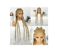 Personal Care 36 inchBraided Wig for Women,Box Braid Wigs with Hair Hairline Synthetic Lace Front Twist Braids Wig Hairs Extensions