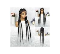 Personal Care 36 inchBraided Wig for Women,Box Braid Wigs with Hair Hairline Synthetic Lace Front Twist Braids Wig Hairs Extensions