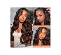 Personal Care Body Wave Hair V part Wig Ginger Brown Colored Upgrade Glueless Wigs For Women 180 Density Hairs Extensions