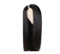 Personal Care V Part Wig Bone Straight Human Hair Wigs For Brazilian 180 Density Long Straight Wig Hairs Extensions(22inch)