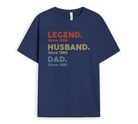 Personal Chic Custom T Shirt - Legend, Husband, Daddy and Grandad Since - Fathers Day t Shirt, Shirt for dad