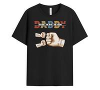 Personal Chic Custom T Shirt - The Man The Myth The Legend - Personalised Gifts for Grandad, dad Grandad t Shirt (UK, Alpha, S, 5XL, Regular, Regular, 2 Kids)