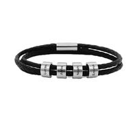 Personal Chic Personalised Bracelets with Names - Mens personalised bracelets, personalised bracelet men, personalised leather bracelet, leather bracelets for women (Model #1)