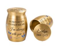 Personal Chic Personalised Mini Urn - I'm Always With You - Urns For Human Ashes, Ashes Keepsake, Dog Ashes Box, Cat Urns For Ashes, Pet Urn, Funeral Urns For Ashes Adult (Model #2)
