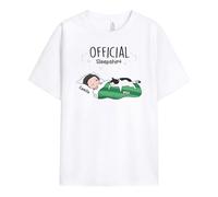 Personal Chic Personalised Official Sleepshirt Girls and Her Cats T-Shirt - Personalised Gift for Cat Lovers for Christmas, Mother's Day, Father's Day (UK, Alpha, S, 5XL, Regular, Regular, 1 Cat)