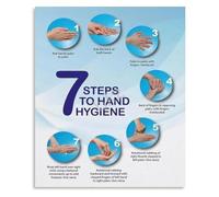 Personal Cleanliness Metal Sign Effective Handwashing Routine Duration Twenty Seconds Guide for Salon Spa Nail Shop Beauty Parlor Decor 8 X 12 inch