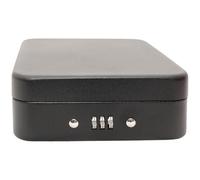Personal Combination Locking Safety Box Portable with Tether Cable Steel