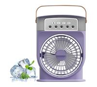 Personal Cooling Fan - Handheld Spray Airflow Device, Triple Speed Control, Rapid Cooling Performance | Indoor Outdoor Heat Relief Equipment For Students Adults Seniors Teens Outings