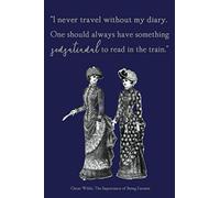 Personal Diary Between the Lines of Oscar Wilde - Blue