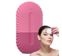 Personal Face Massage Cooling - Pore Reducer, Single ICY Vessel for Tissue Relief, with Solid Base, Skincare Gear, Cold Press for Dark Circles, Refreshing and Firming
