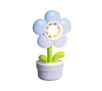 Personal Fan, 3 Speeds Flower Pot Shaped Handheld Fan USB Rechargeable and Night Light - for Kids, Adults, Summer, Travel, Car, Beach
