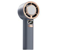 Personal Fan | USB Rechargeable Personal Hand Held Fan with Digital Display - 3000mAh, 1-120 Speeds, Cooling Device for Outdoor Indoor Beach Hiking Workplace Camping School Backpacking