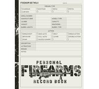 Personal Firearms Record Book: Firearm Inventory Log for Gun Owners | Track Acquisition & Disposition, Repairs, Insurance