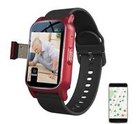 Personal Gps Tracker, Dementia Aids, Personal Alarms for Elderly, Fall Detection, Real-time GPS SOS Alarm, Video Call, Smartwatch for Elderly