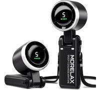 Personal Handheld Fan,High-Speed Turbo Fans,5-Speed with LED Display,Powerful Motor,4000mAh,USB Rechargeable Portable Cooling Fan for Outdoor Activities,Travel,Working,Black