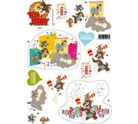 Personal Impressions Chtj004 3D Tom and Jerry Party Popper, Multi-Colour, x-Small