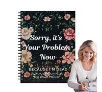 Personal Information Organizer Notebook - Spiral Planner | Guided Final Arrangements, Funeral Planning Binder, Secure Detail Tracking For End Of Life, Personal Records, Contingency Contacts